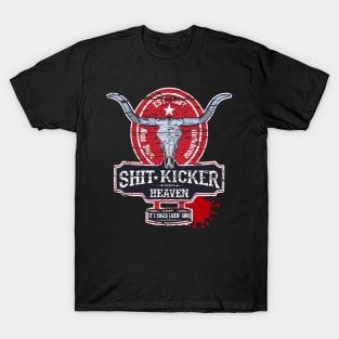 Shit Kicker heaven, distressed T-Shirt